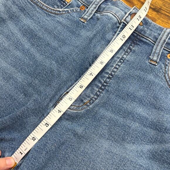 Madewell Womens Size 31 The Perfect Vintage Jeans High Rise 90s Mom Stretch - Picture 14 of 16